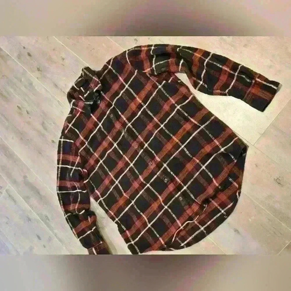 Madewell Women's Flannel Button Down - Picture 2 of 7